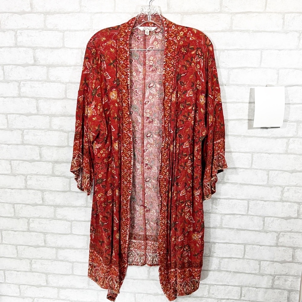 Kraft Kat floral kimono size Medium